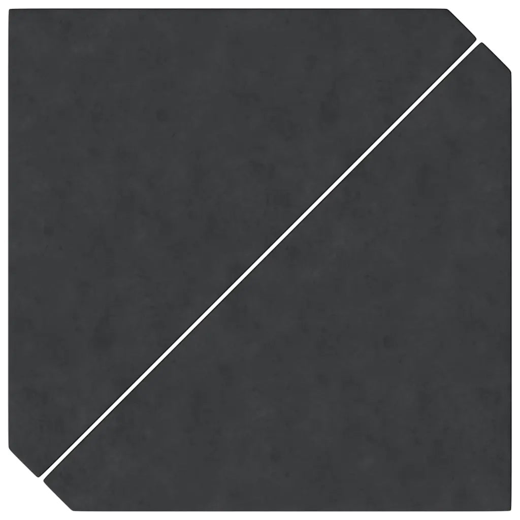 Piastre per Parasole 2 pz in Granito Triangolare 14 kg Nero 764093