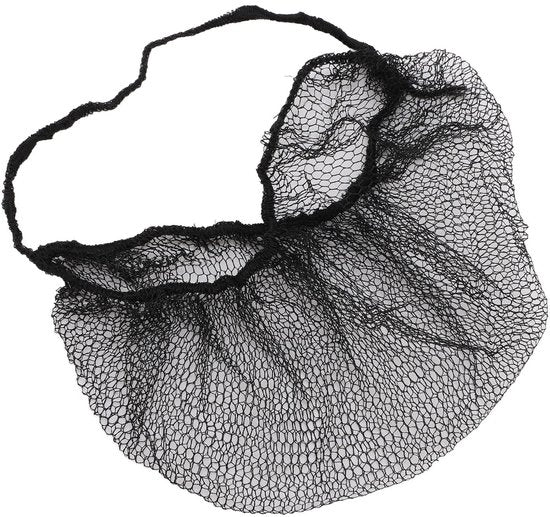 Set di reti da barba da getto 100 pezzi - Faccia interna in nylon adesivo - Sacchetti igienici - Copertura completa - Leggerezza - Comfort nel portaggio - Sacchetti da barba