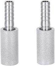 Pietra di diffusione 0,5μm - 2 pezzi - Pietra di diffusione più alta - Acquario - Diametro esterno 1/4 pollice - Milioni di pori