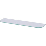 RIPIANO IN VETRO TRASPARENTE 600X150X6MM