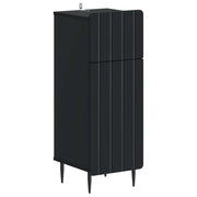 Mobiletto da Bagno ZWOLLE Nero 30 x 31 x 79,5 cm 896386