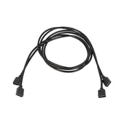 2 PZ Cavo Prolunga 1 Metro con Connettori Femmine 4 Buchi Entrambi i Lati per Striscia LED RGB