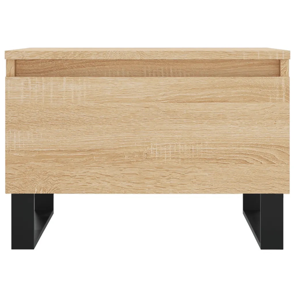 2 pz Tavolini salotto | Tavolino da caff¨¨ | Tavolino da Soggiorno Rovere Sonoma 50x46x35cm Legno Multistrato