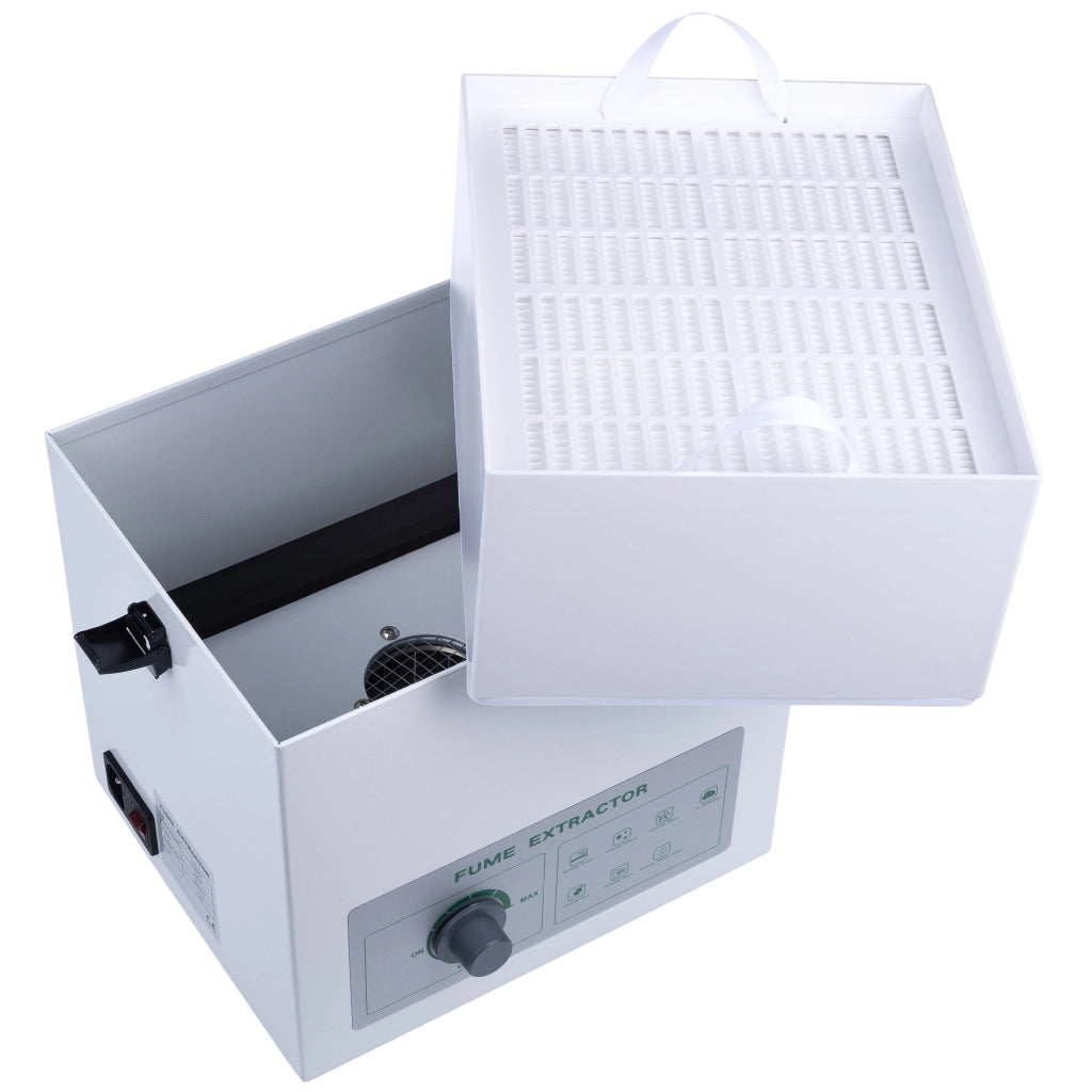 Pochlattore Fumi Rosfix XL100 – 100W, 200 m³/h | Filtro HEPA + Carboni | Rame 77 cm | ≤55 dB