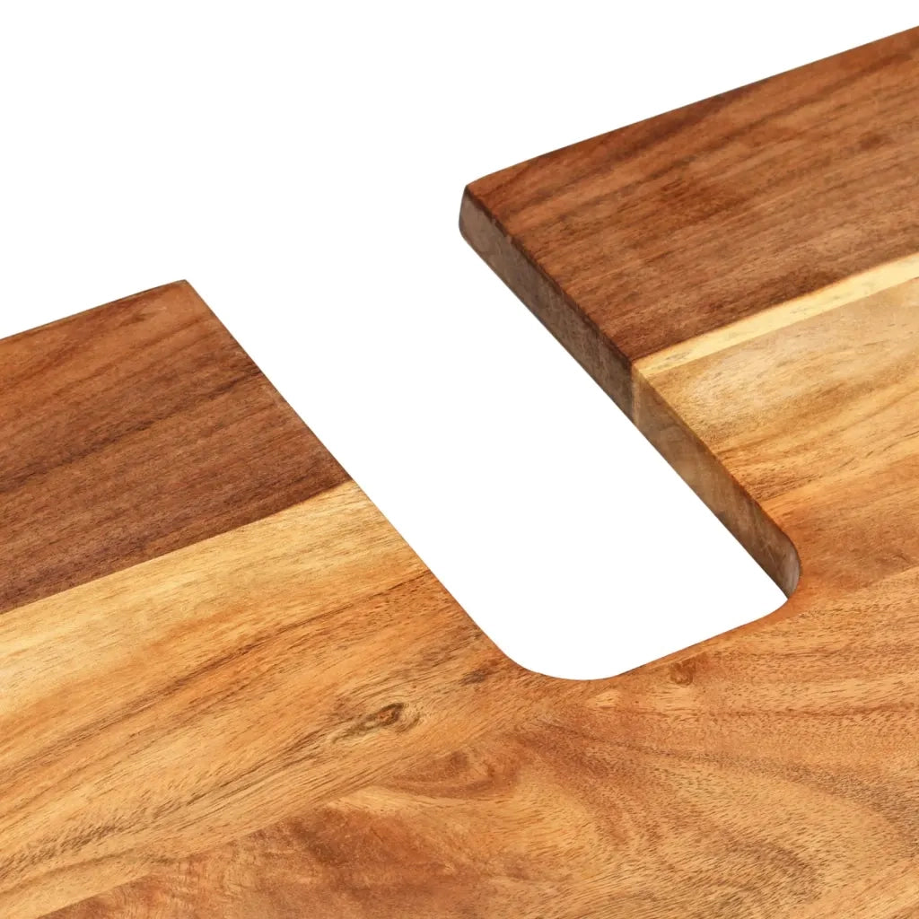 Set Mobili da Bagno 3pz in Legno Massello di Acacia 3200638