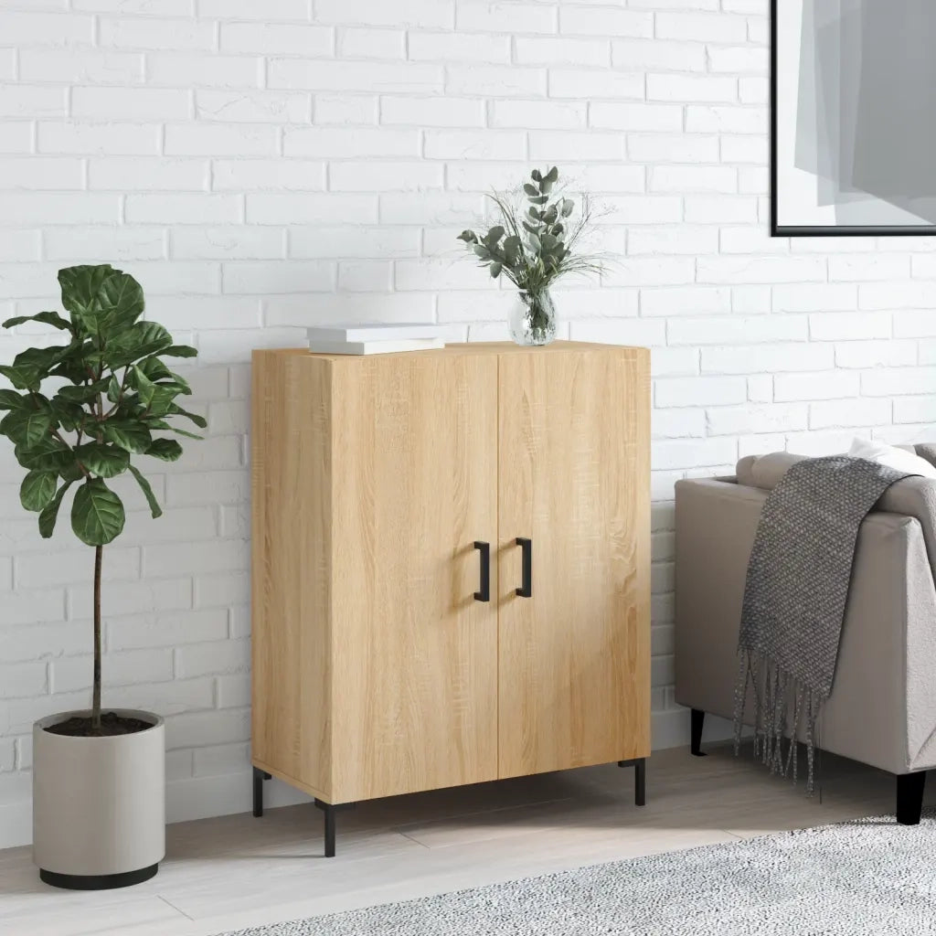 Credenza Rovere Sonoma 69,5x34x90 cm in Legno Multistratocod mxl 104629