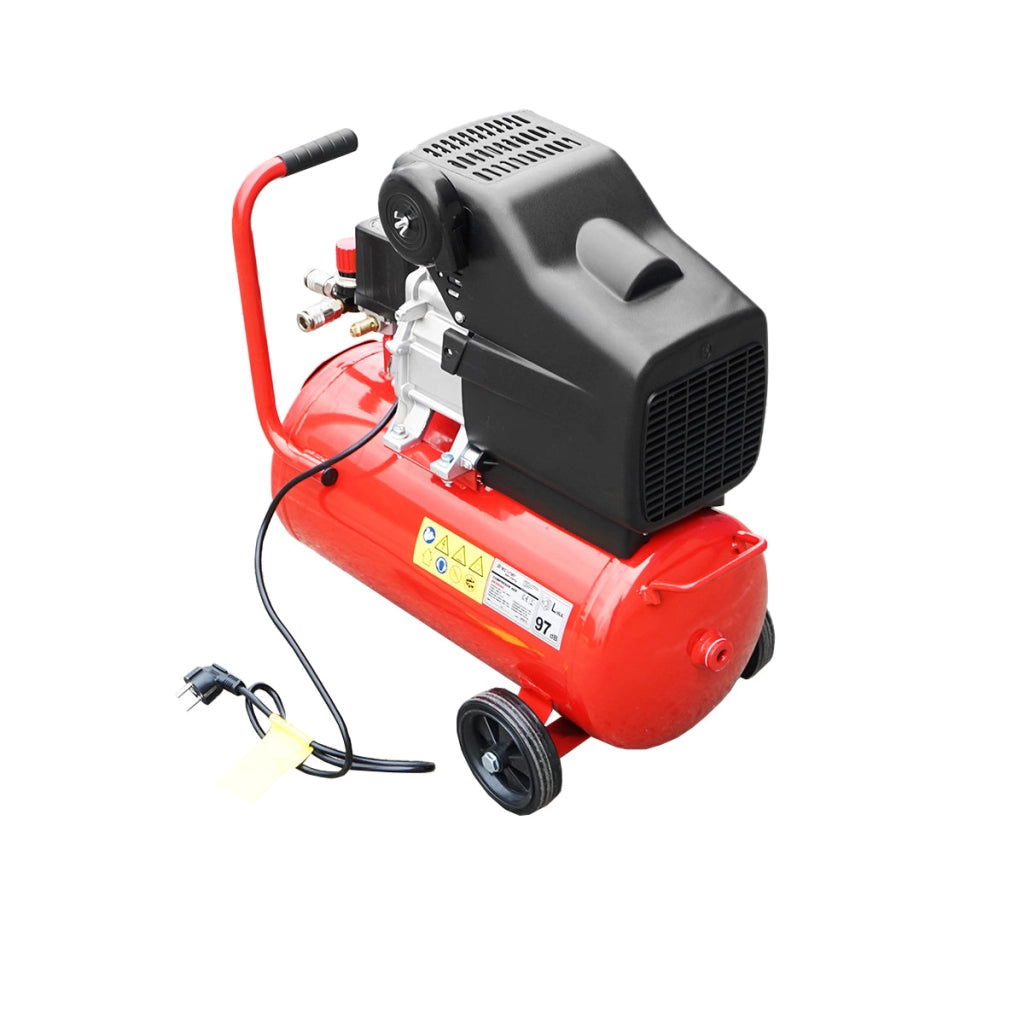 Compressore d'aria 24L potenza 1,5kW/2HP pressione massima 8 Bar, volume aria aspirata 184L Breckner Germany