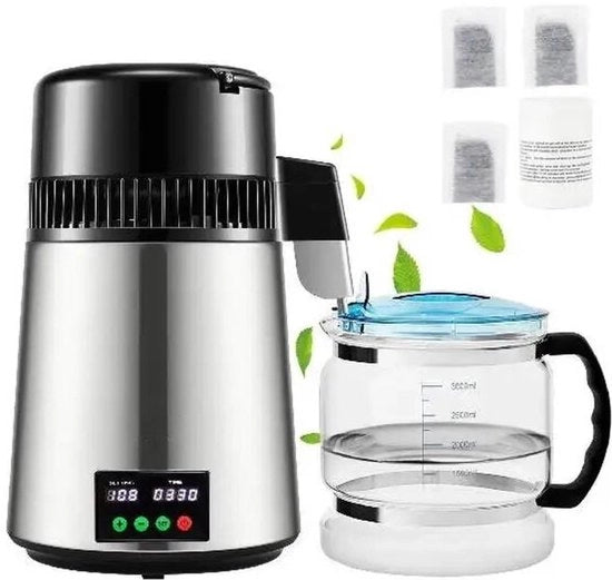 Destillatore di Acqua - Destillatore di Acqua - Destillazione - Distillatore - Produzione di Acqua Purificata - Destillatore Automatico - Apparecchio di Destillazione Rapida - Apparecchio di Destillazione di Acqua