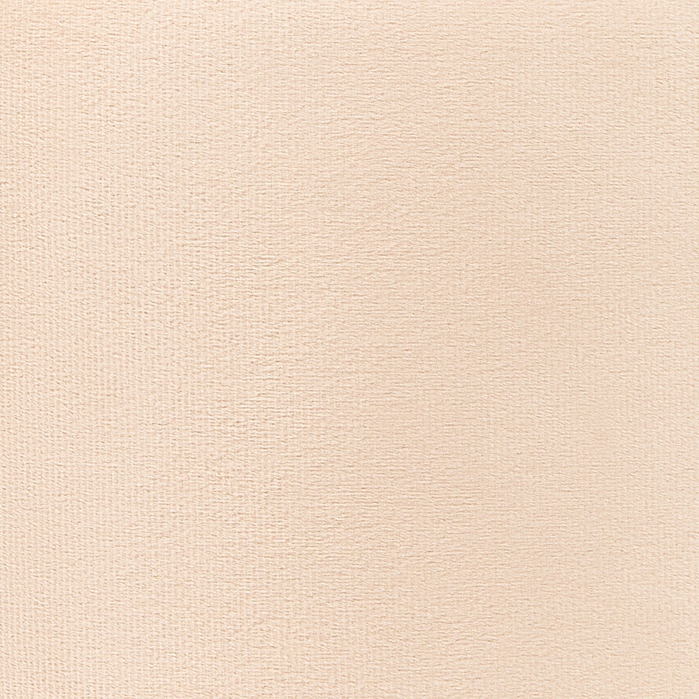 Pouf in velluto beige e gambe in metallo dorato stile glamour moderno accessori