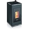 Stufa a pellet biofireSOFIA 9.0 UP-9kW - ermetica - A+ - uscista superiore