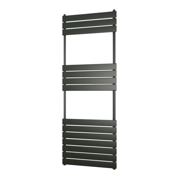 RADIATORE TERMOARREDO DI DESIGN NERO MODELLO RITMO - MM 1512X500 - INT.450 -WATT 683 -14 TUBI-DELTA T50. 2330  - MAM