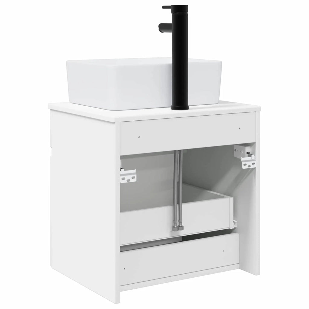 Mobile lavabo da parete Bianco 49 x 41 x 63 cm 890582