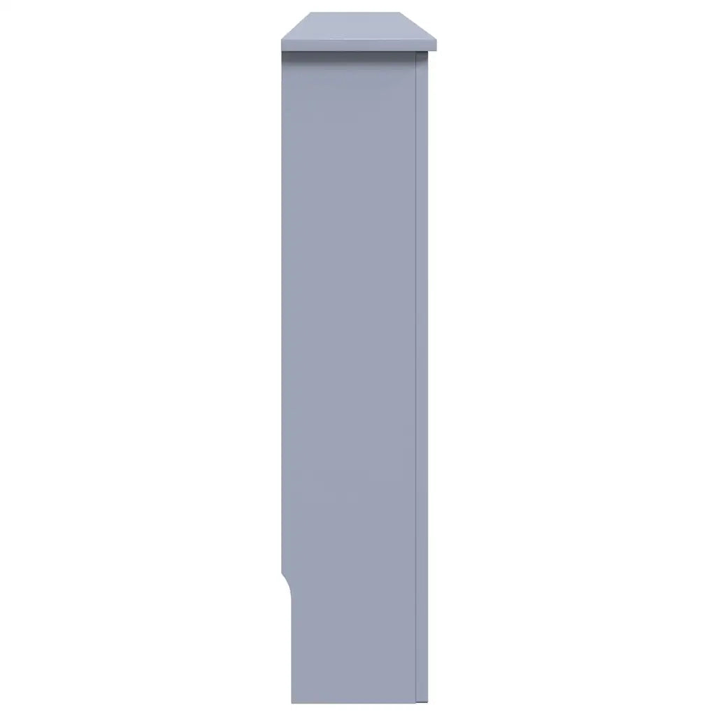 Copertura per Radiatore Antracite 112x19x81 cm in MDF 288191
