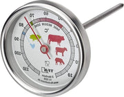 Termometro di carne in acciaio inossidabile - Ideale per BBQ, carne, pesce - Termometro di cottura in alluminio Ø 51 x (L) 117 mm