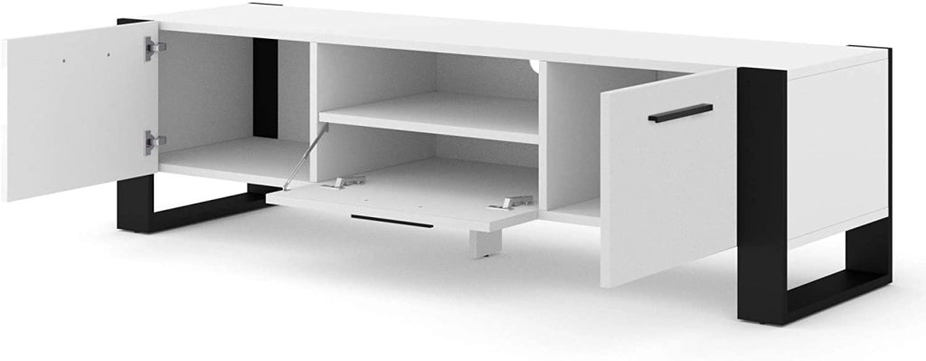 ARMADIO TV NUKA 160 BIANCO OPACO