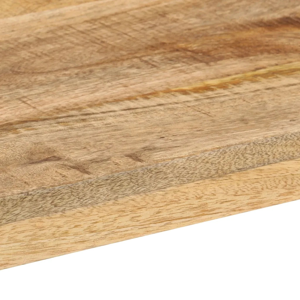 Tavolo Consolle | Tavolo d'Ingresso 110x35x76 cm in Legno Grezzo Massello di Mango