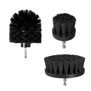 Set di 3 Spazzole per Trapano Elettrico Per pulizia Cucina Piastrelle Cerchioni