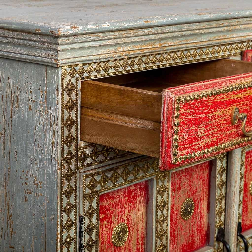 Credenza in legno multicolore 107x46x90h cm