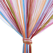 Tendaggio per finestre con frange - per finestre, casa, terrazzo, camera da letto - multicolore - 100 x 200 cm Tendaggio per finestre