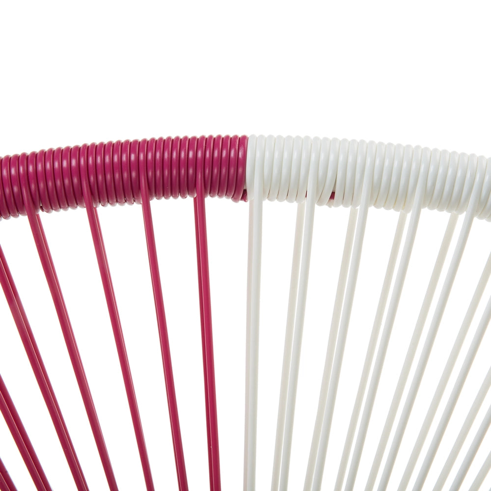 Sedia da Giardino Multicolore Rattan Sintetico Papasan Moderna