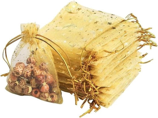 Set di regali per matrimonio premium - 50 pezzi - tema lavanda - accessori per regali - articoli da festa - tessuto organza