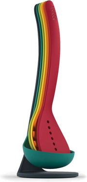 Set di accessori da cucina a 5 pezzi con supporto magnetico per conservazione - organizzazione cucina compatta - resistente alla lavastoviglie - Multicolour