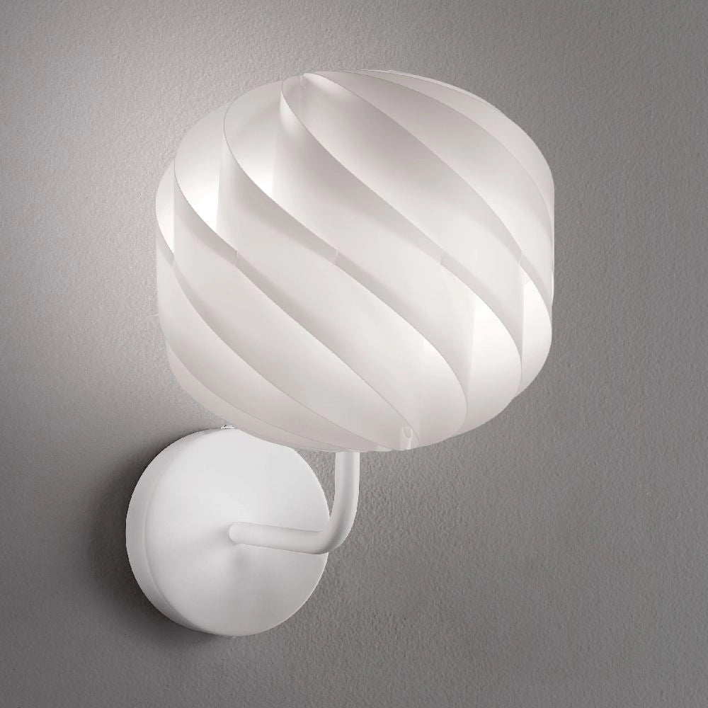 Applique Bianco in Metallo Cm. 25 x 28 x 34 h