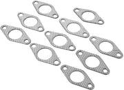 Pacco di scarico turbo 35mm/38mm - Alluminio/Graphite - Adatto per Tial/TURBOSMART - Set da 10 - Alta qualità - Accessori pratici