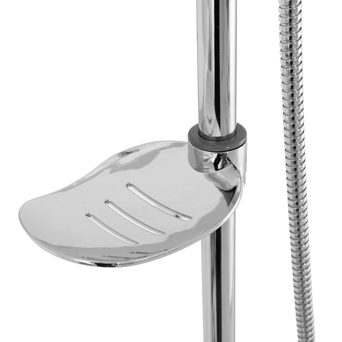 Set Doccia Da Incasso Luis Chrome