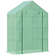 Serra da giardino con 6 ripiani ¨C zephmum ¨C 141x72x191 cm