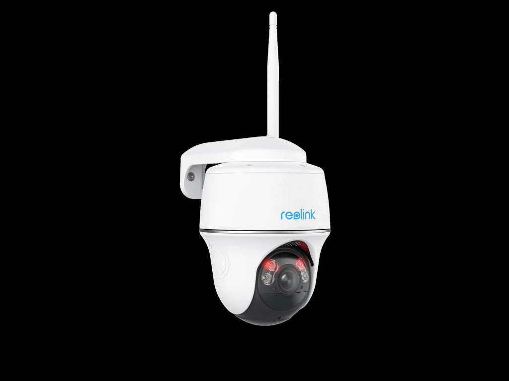 Reolink BWPT2K05 Argus Series B430 Telecamera IP Wi-Fi a batteria solare 5MP Pan Tilt visione notturna audio 2 vie colore Bianco