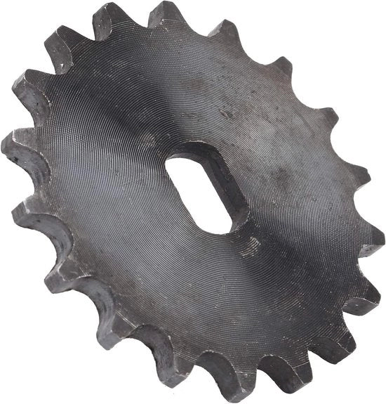 Cinghia da bicicletta in acciaio carbonio, 18 denti, diametro interno 0,7x0,5in