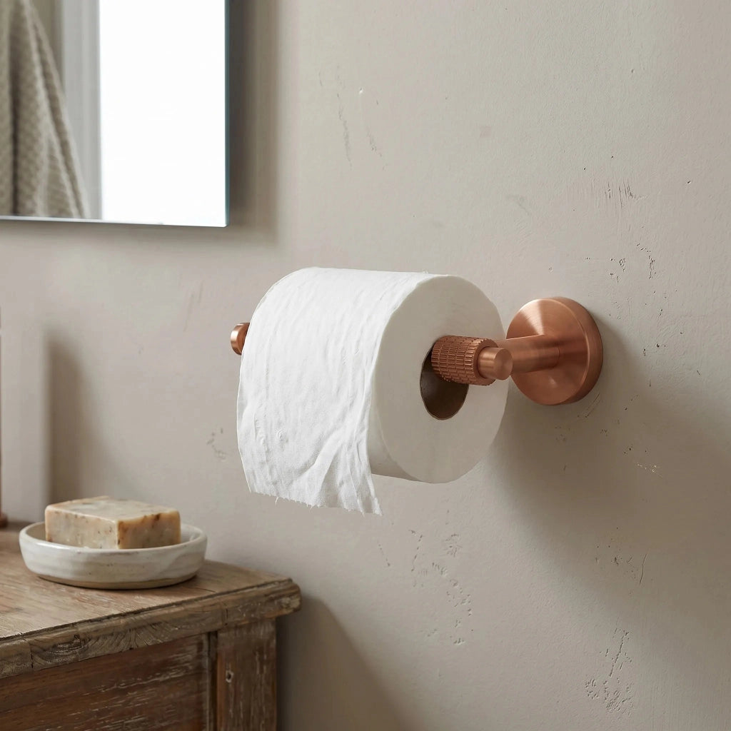 Porta Carta Igienica 29105 Rivo Brush Copper