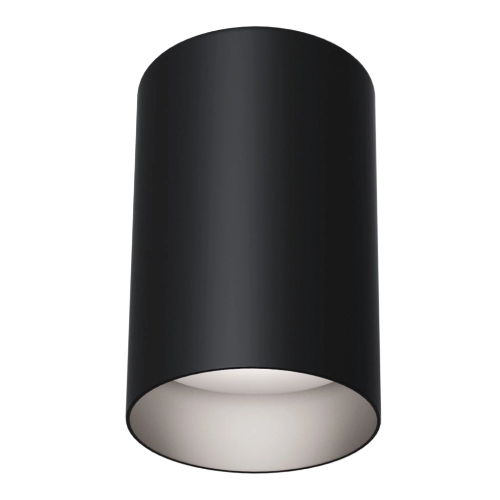 Plafoniera Maytoni Slim nera GU10 8,5 cm C014CL-01B