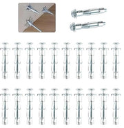 Set di Anelli di Fissaggio per Pareti in Plastica da 22 pezzi - Plastica di Fissaggio per Pareti in Plastica con Viti M6x52mm
