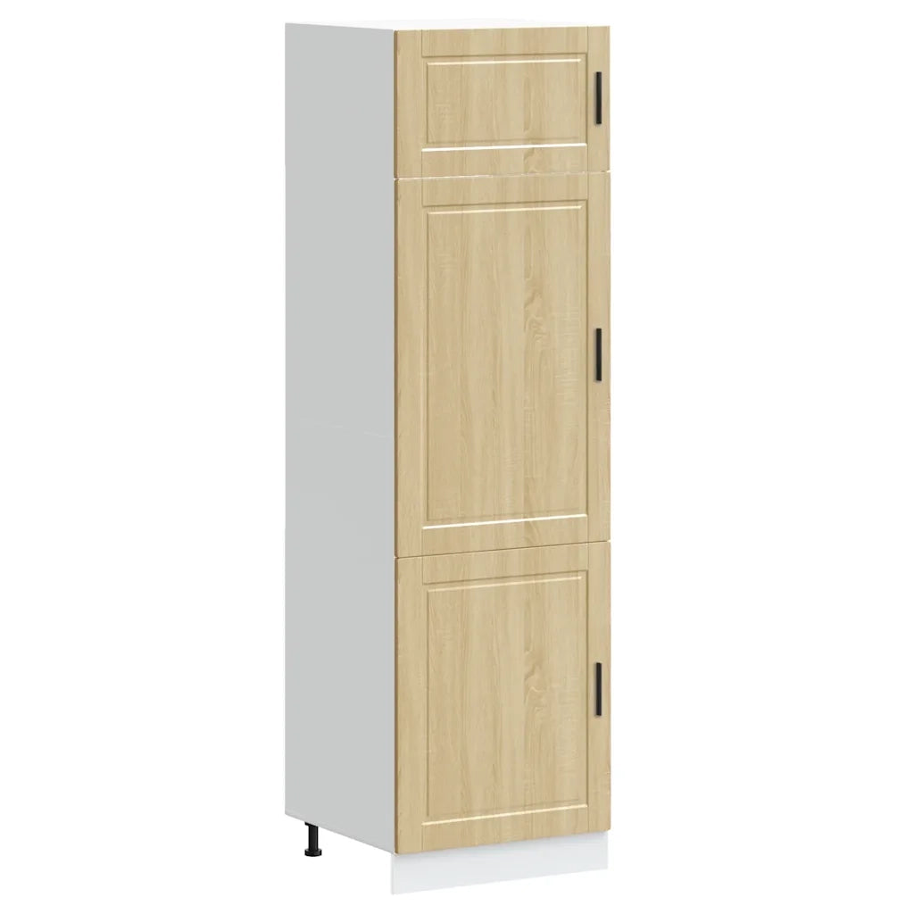 Armadio da Cucina Porto Rovere Sonoma in Legno Multistrato