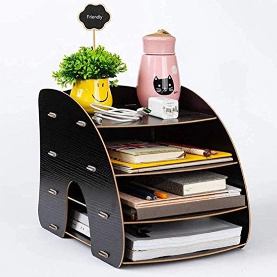 Organizzatore per ufficio - cassettiere per ufficio - contenitore per penne - organizzatore per ufficio - qualità premium - risparmio di spazio