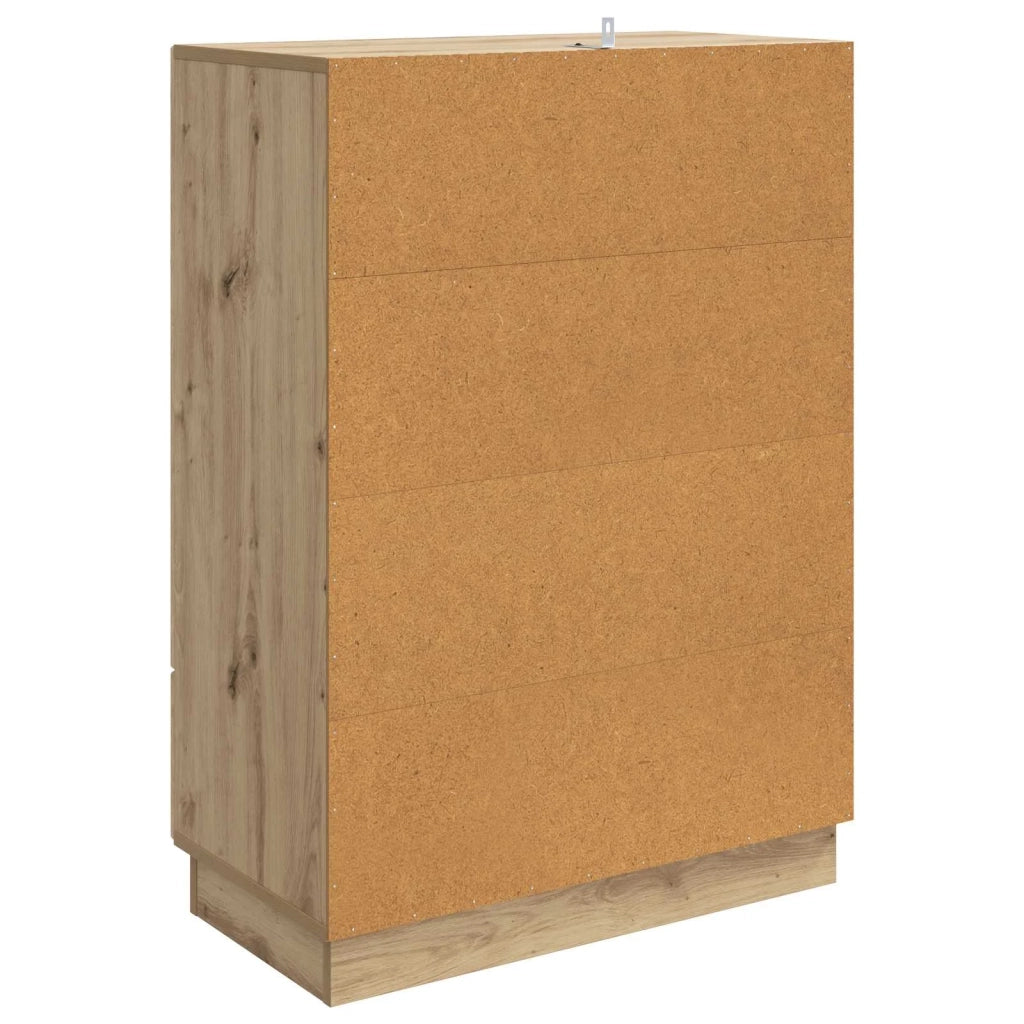 Credenza con cassetto Rovere Artigianale 66 x 34,5 x 92 cm