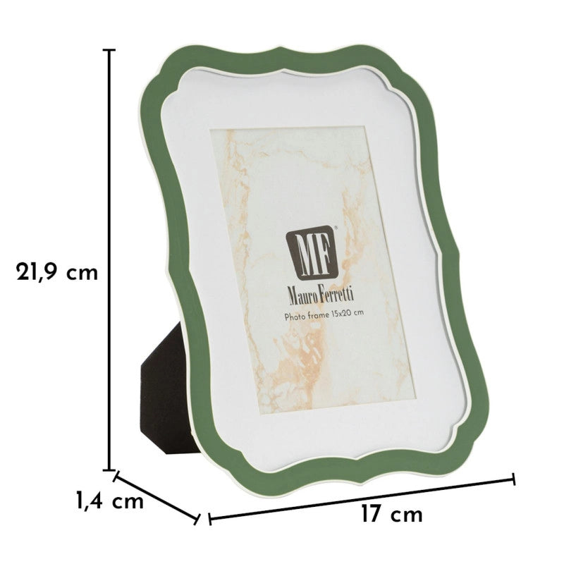 Cornice Margot Verde cm 17x1,4x21,9 (misura Interna cm 15x20)