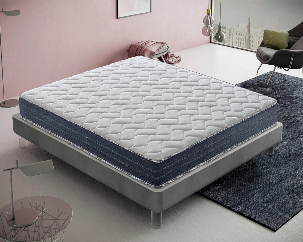 Materasso Singolo 80x190 in Memory Foam - Alto 21 Cm - 11 Zone Differenziate