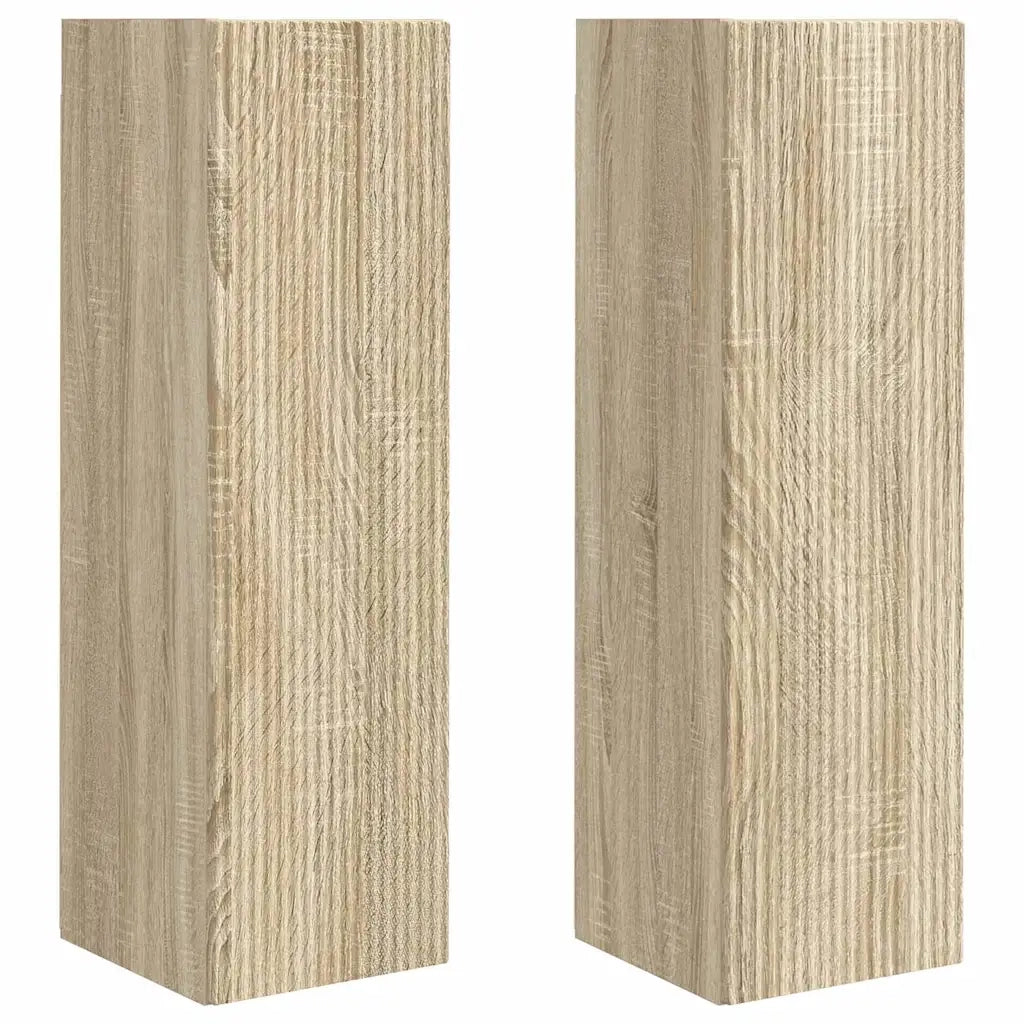 Mobile TV da parete 2 pcs Sonoma 30 x 31 x 100 cm 892314