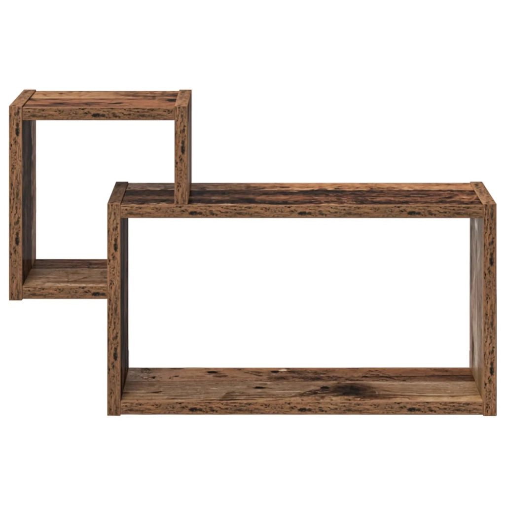 Scaffale da parete A parete Legno antico 55 x 15 x 35 cm 8012114
