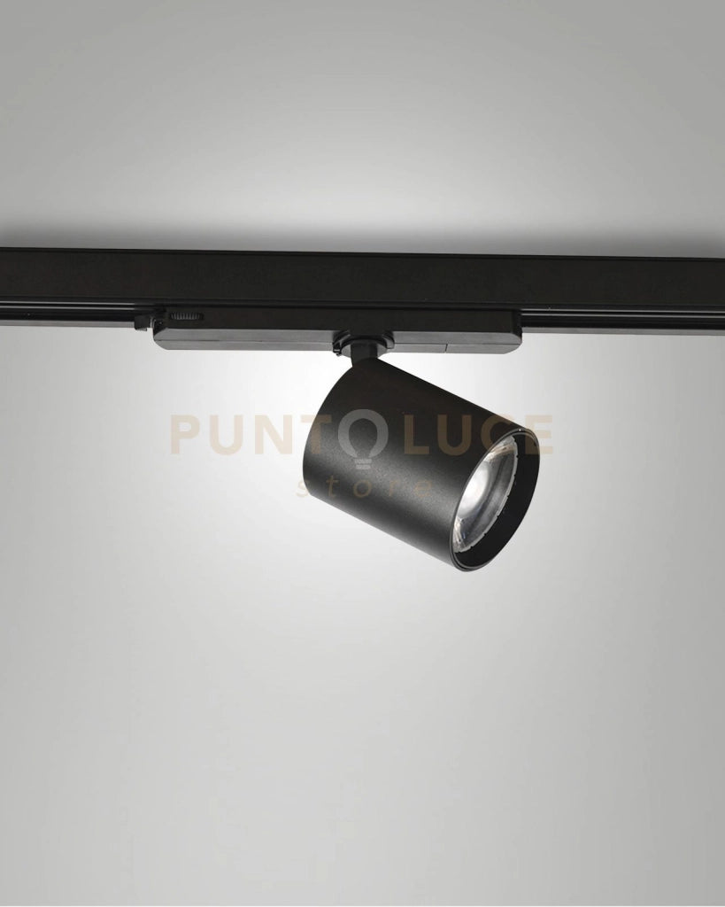 RENOIR PROIETTORE BINARIO 3000K 2990LM 28W NERO ORIENTABILE 35° CRI90 ON/OFF
