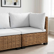 Divano Angolare con Cuscini GENDT Rattan naturale Naturale 42034382