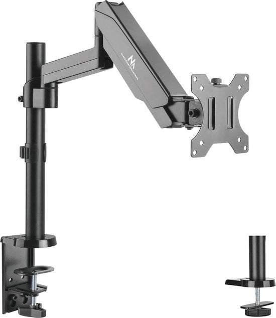 Sostegno per monitor con vite gas con supporto per schermi da 17 a 32 pollici - Sostegno per tavolo universale con VESA 75x75 100x100
