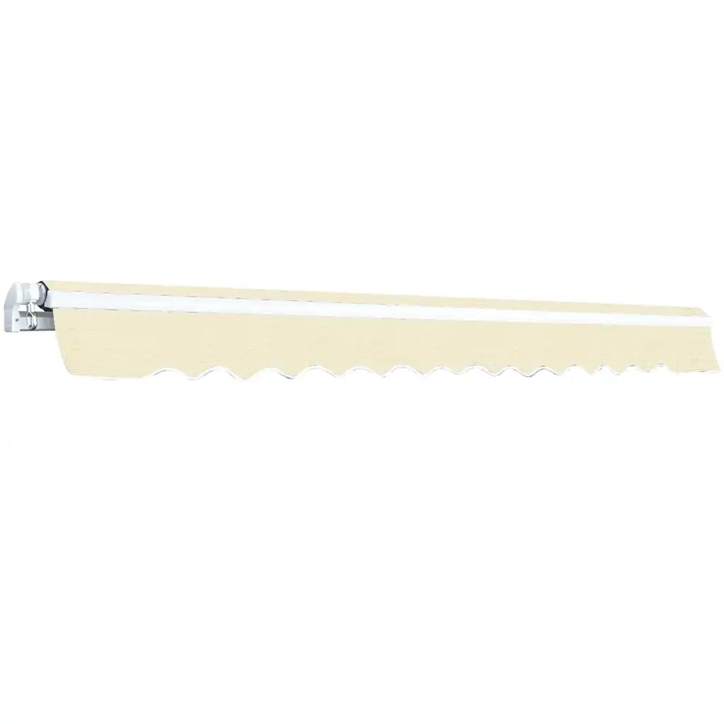 Tenda da Sole Pieghevole Manuale 400 cm Crema 275572