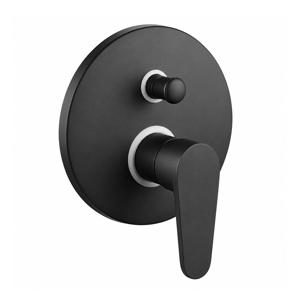 Miscelatore doccia ad incasso nero opaco con deviatore Pink