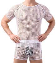 Top di training con cerniera a rondo - tessuto trasparente - rete - chiusura a nastro - fit e leggero - camicia da fitness