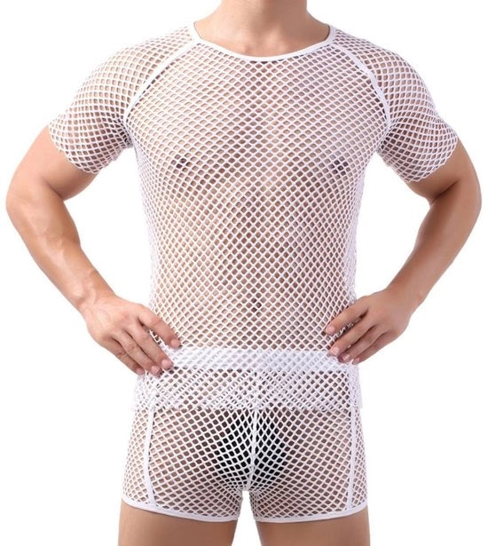 Top di training con cerniera a rondo - tessuto trasparente - rete - chiusura a nastro - fit e leggero - camicia da fitness