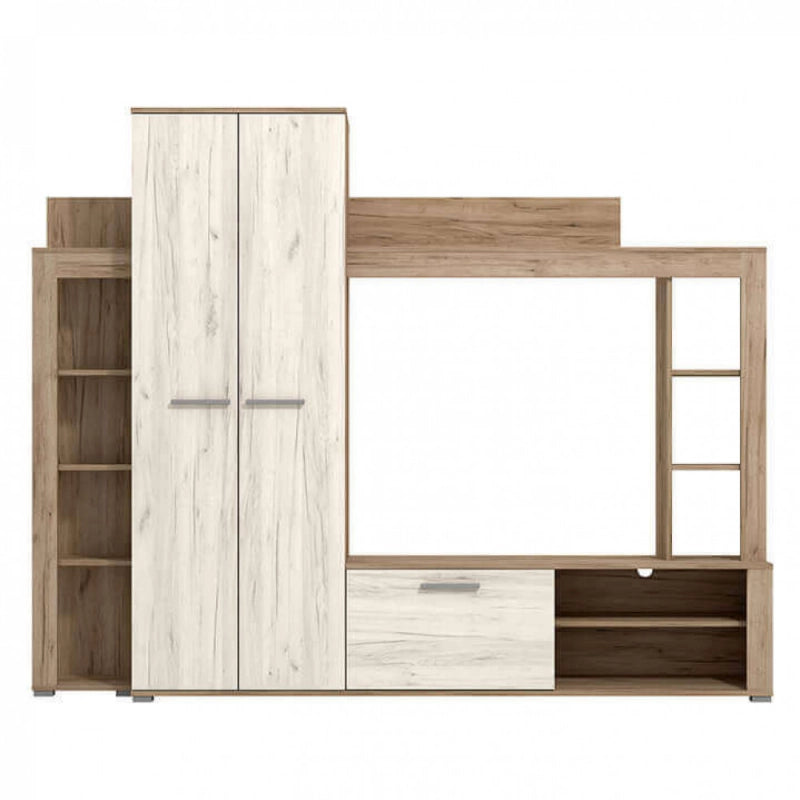 11008878 SOGGIORNO TALIN ROVERE GRIGIO E ROVERE BIANCO